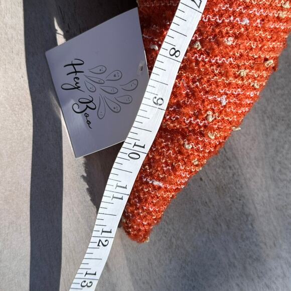 Halloween Smiling Face Spider Orange Hat Weighted Bottom Decoration Doorstop New - Picture 10 of 12